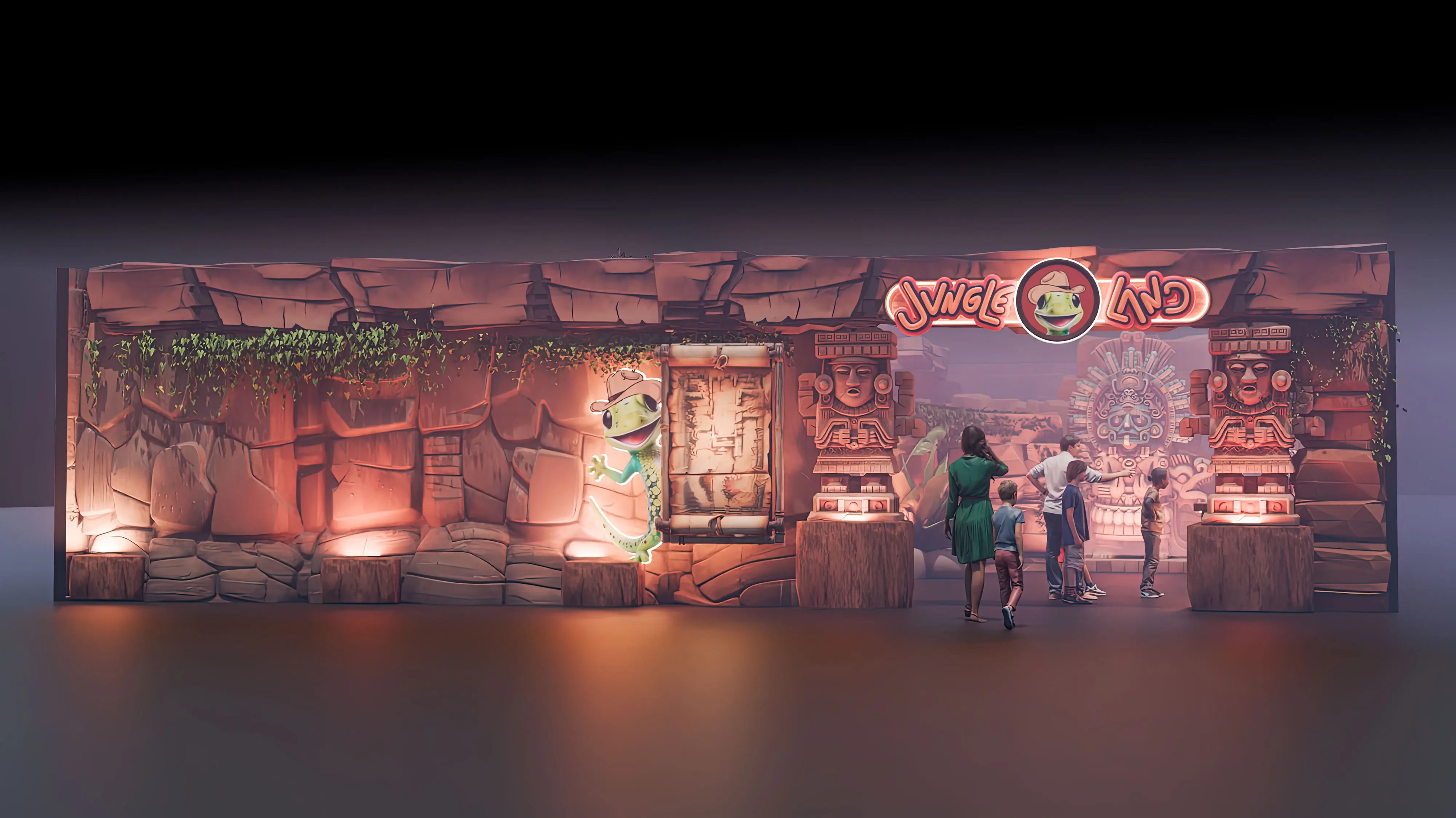 family indoor mini golf attractions creative mini golf course theming