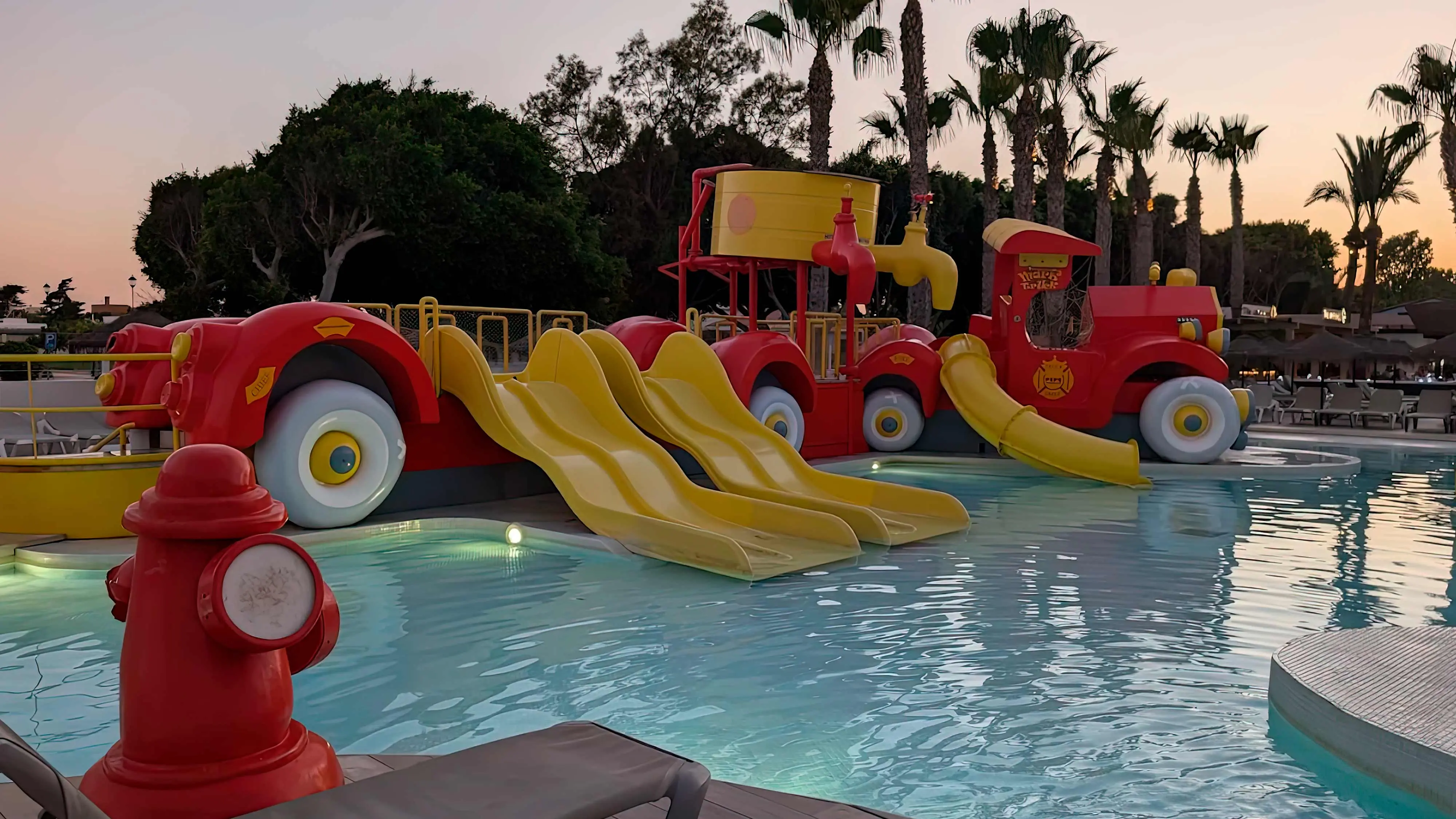 fire truck and water slides for pools company fire truck and water slides for pools