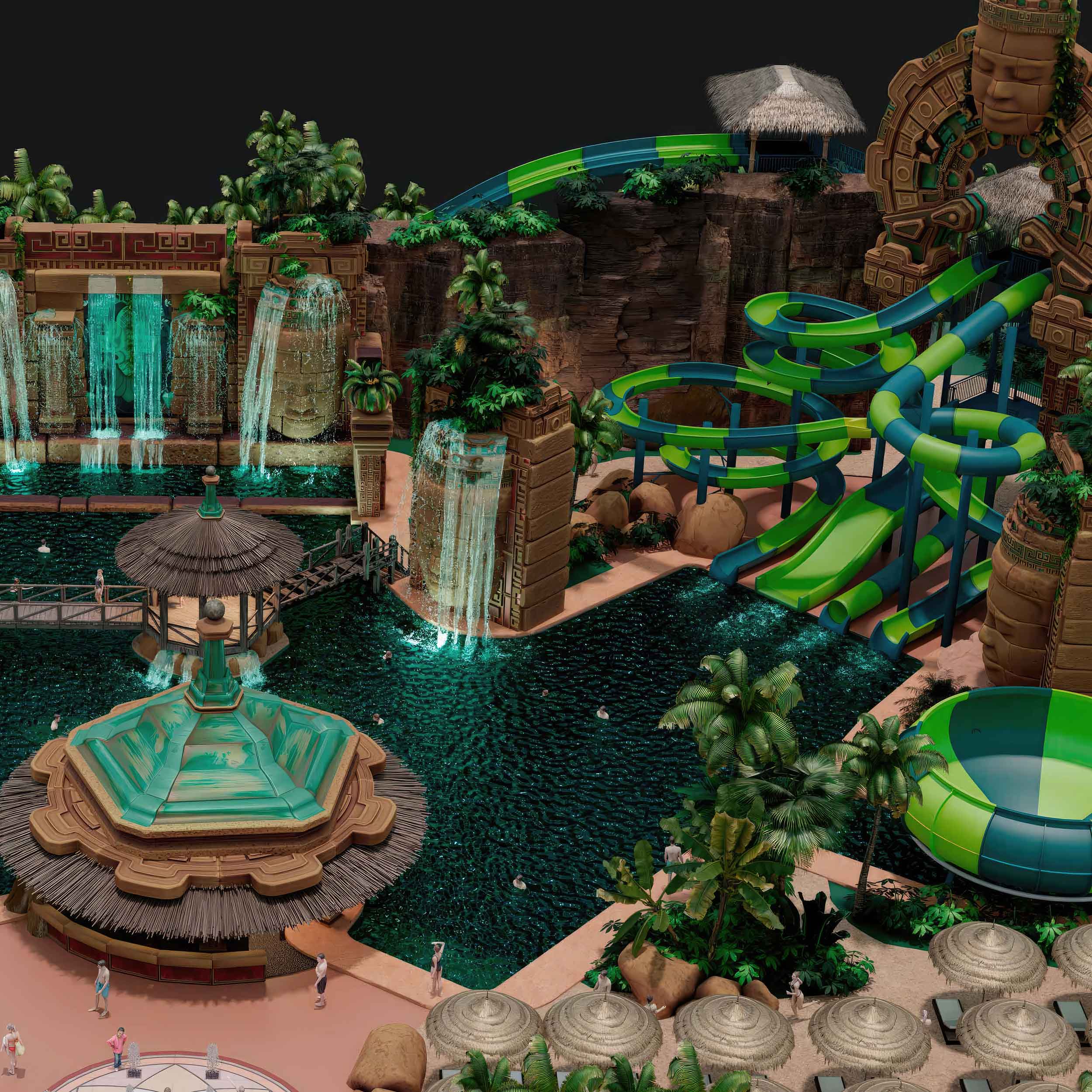 water leisure park design development  <br />