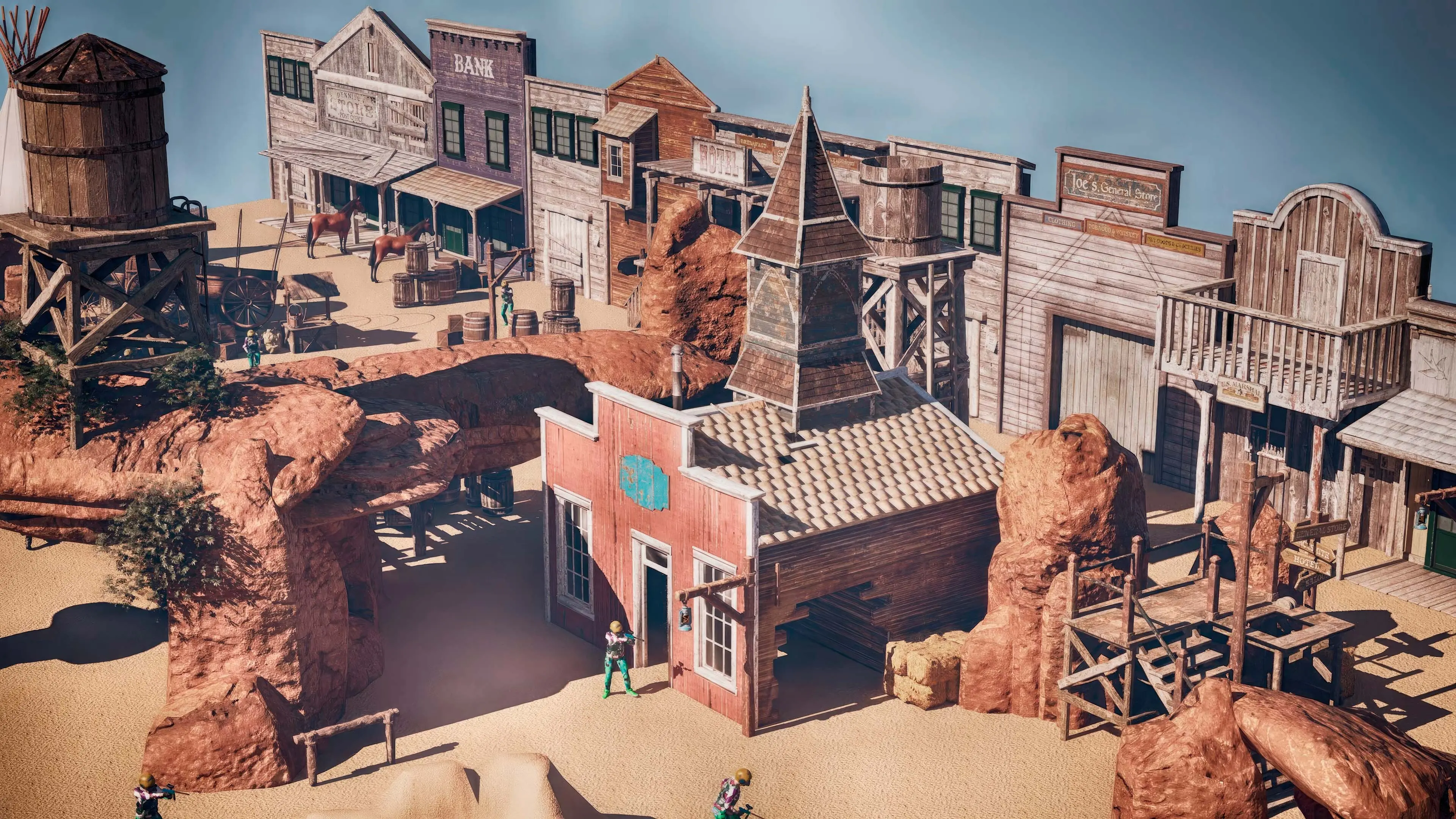 paintball arena design adventure park development