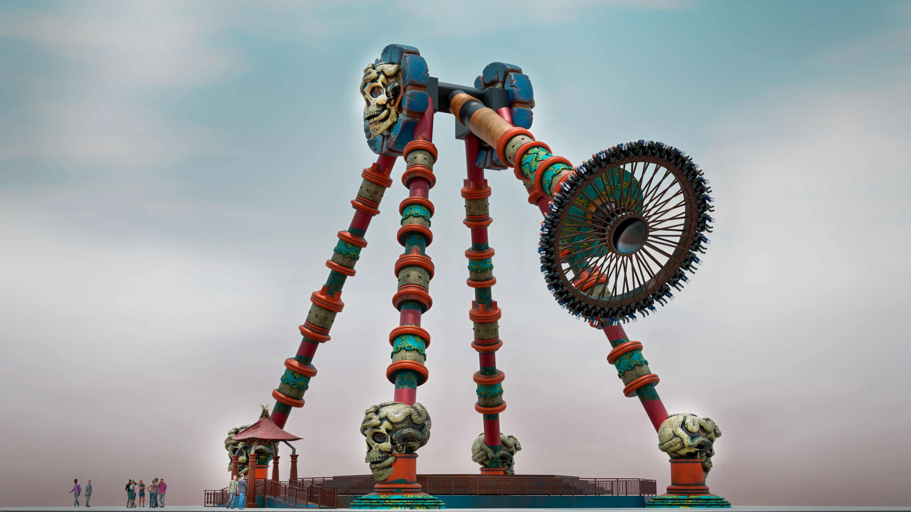 Storytelling theme parks design