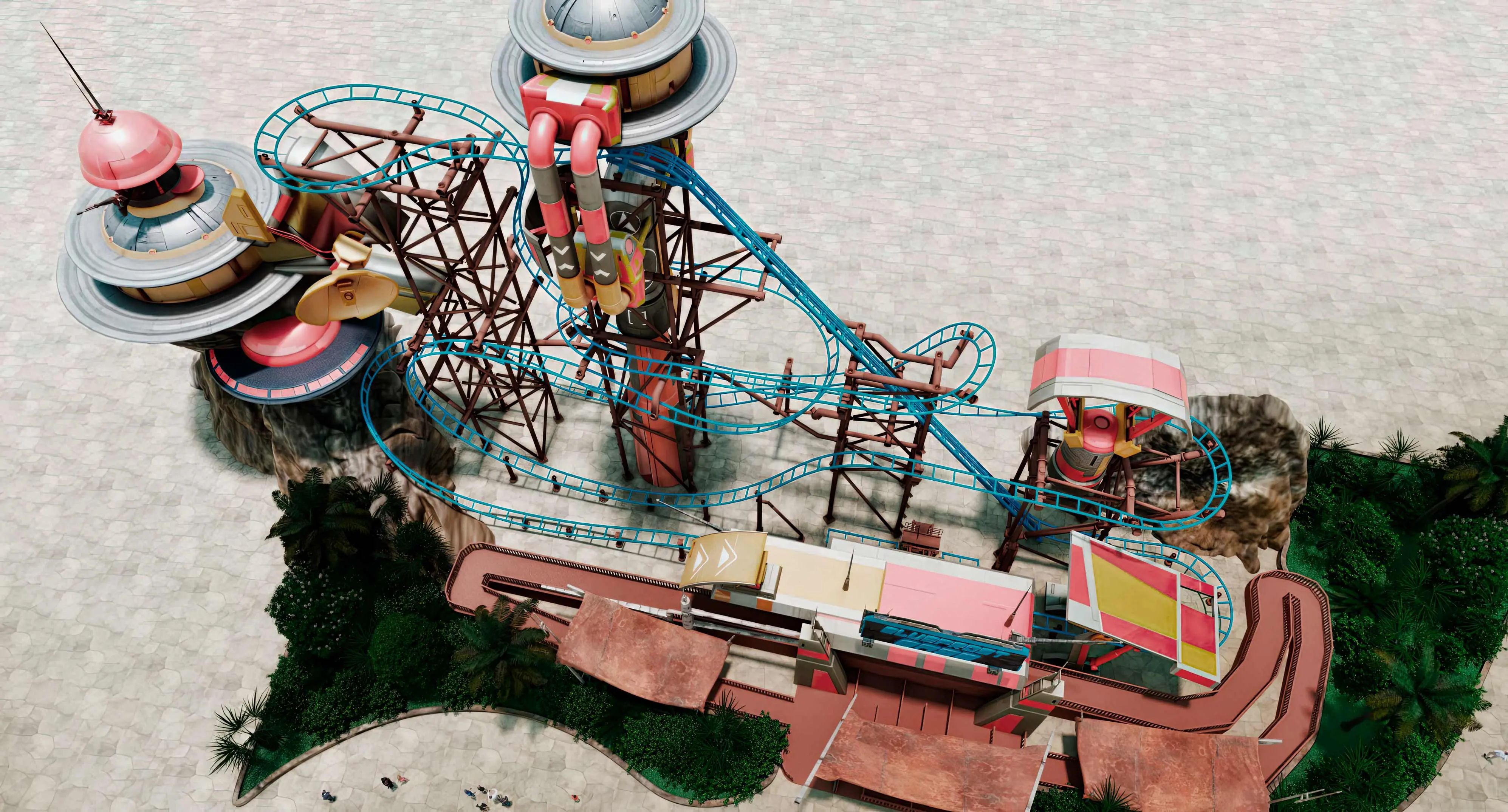 Storytelling theme parks design