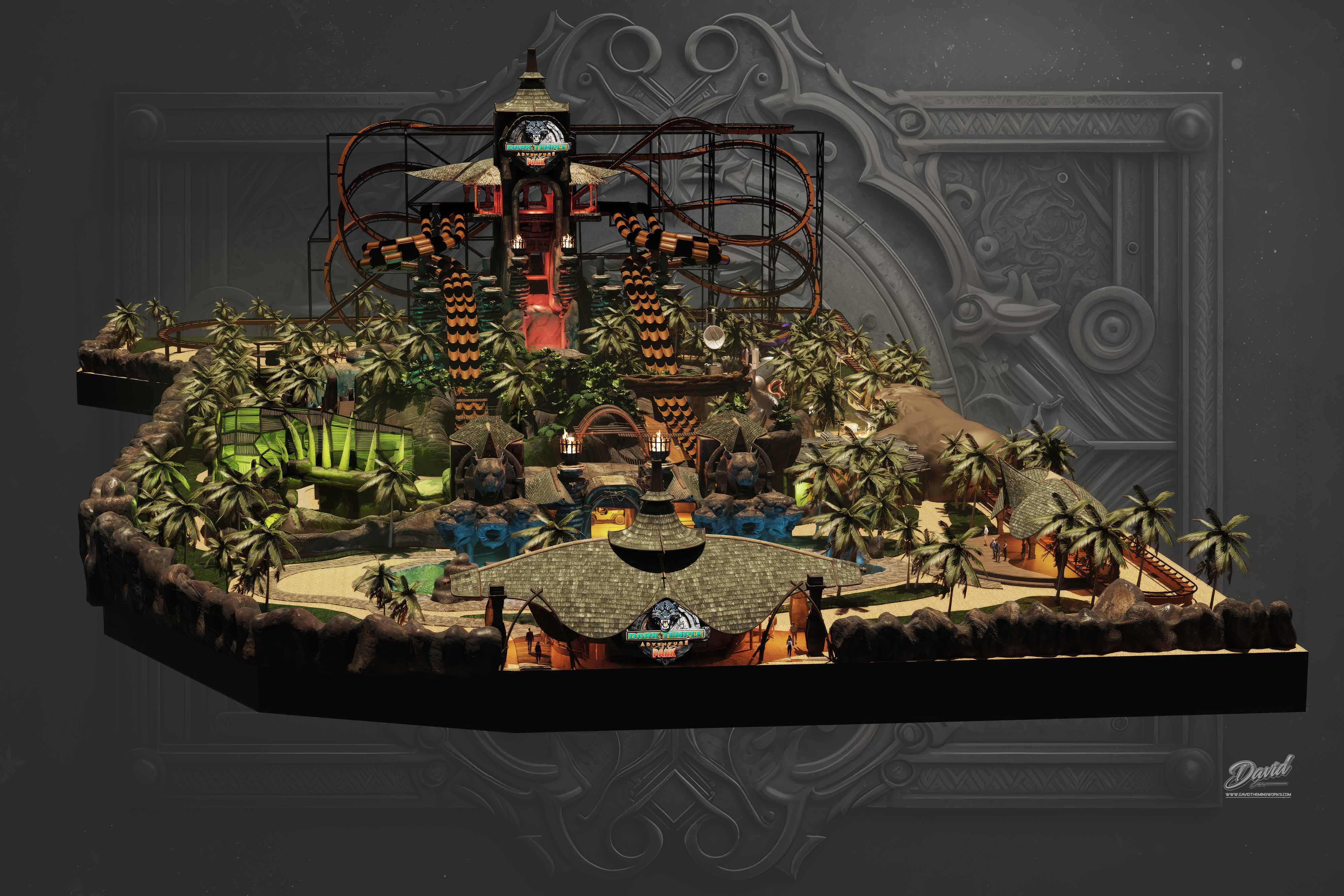 Master planning theme parks