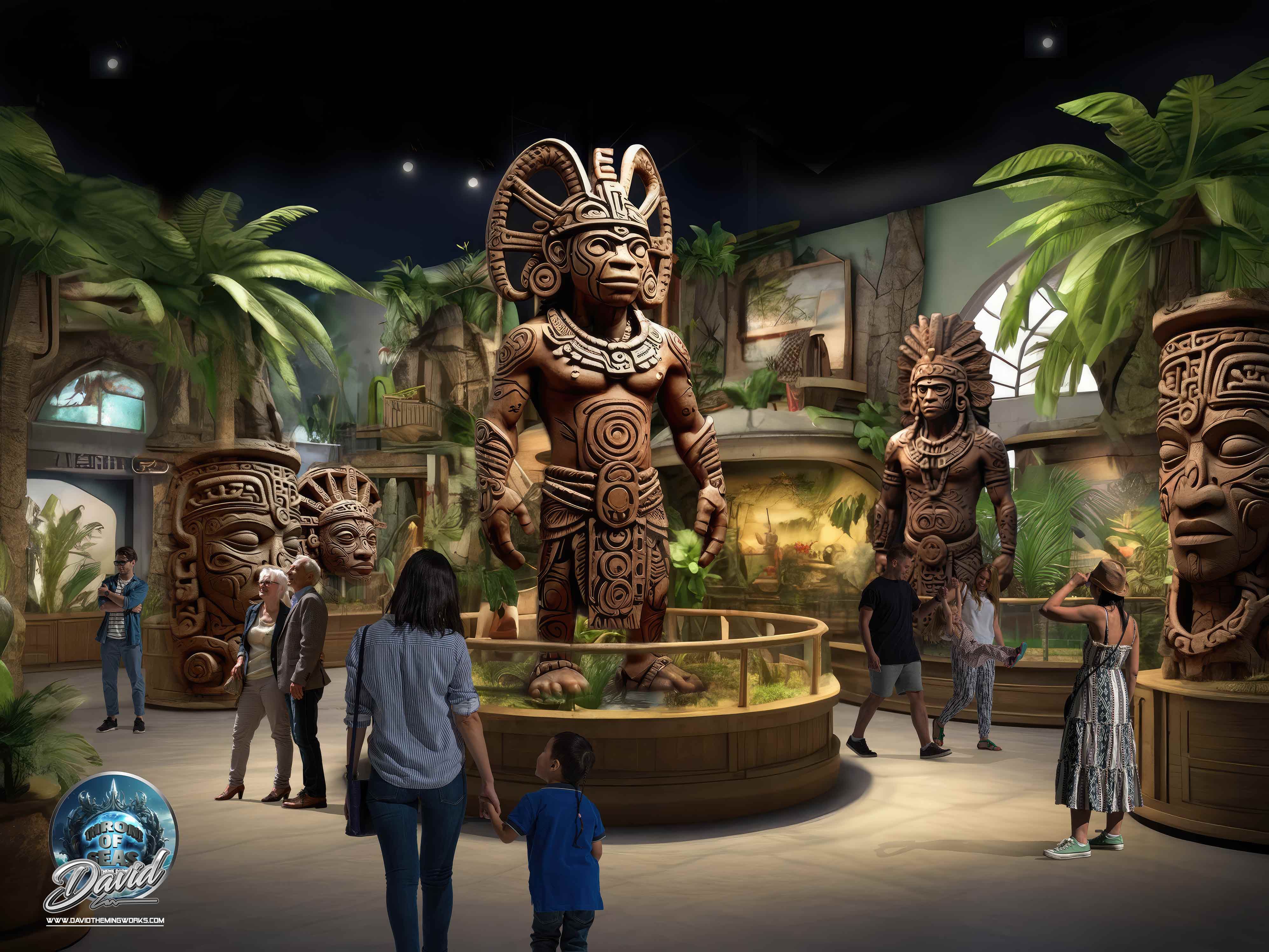 Themed restaurant design