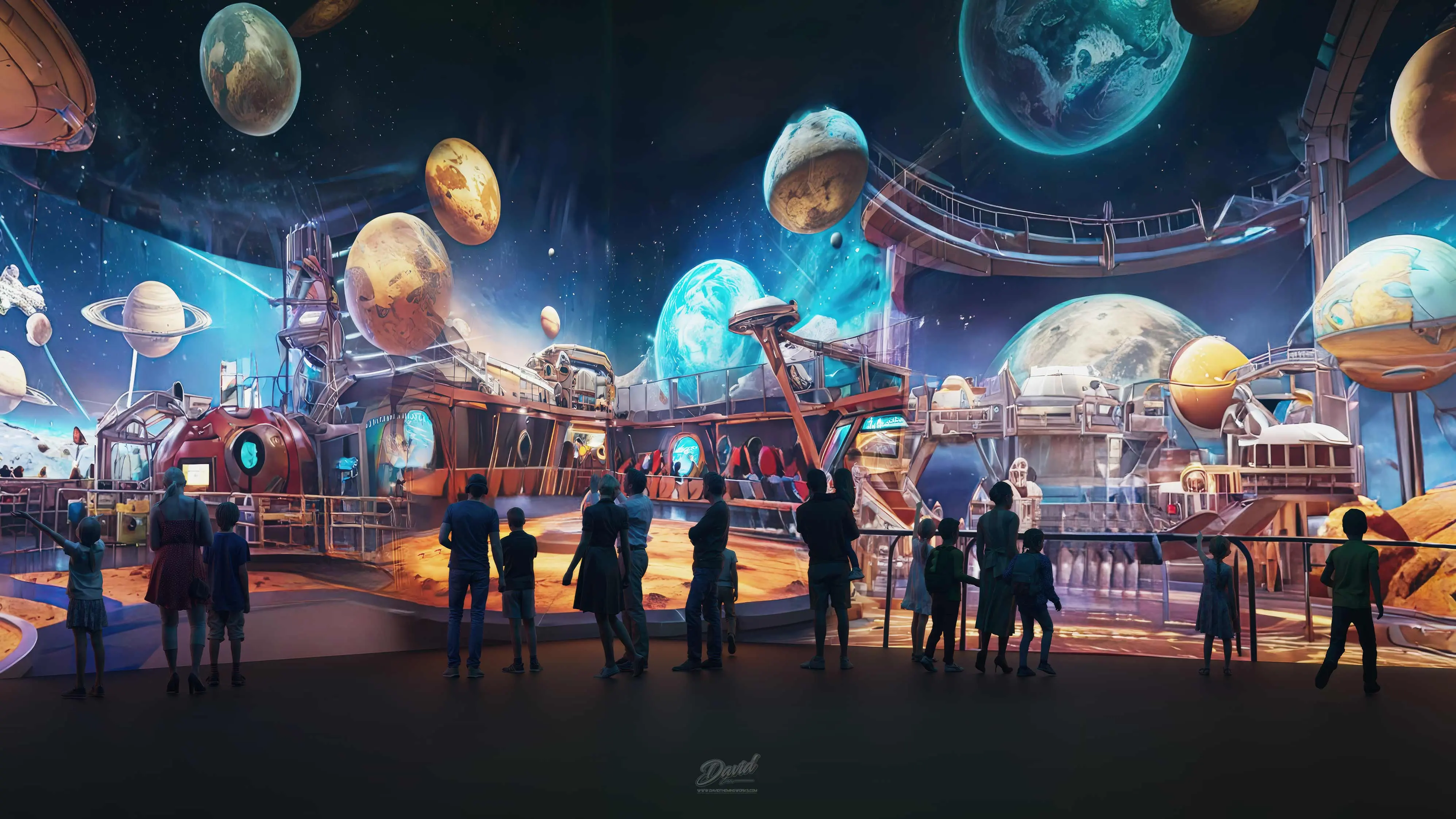 Theme park development