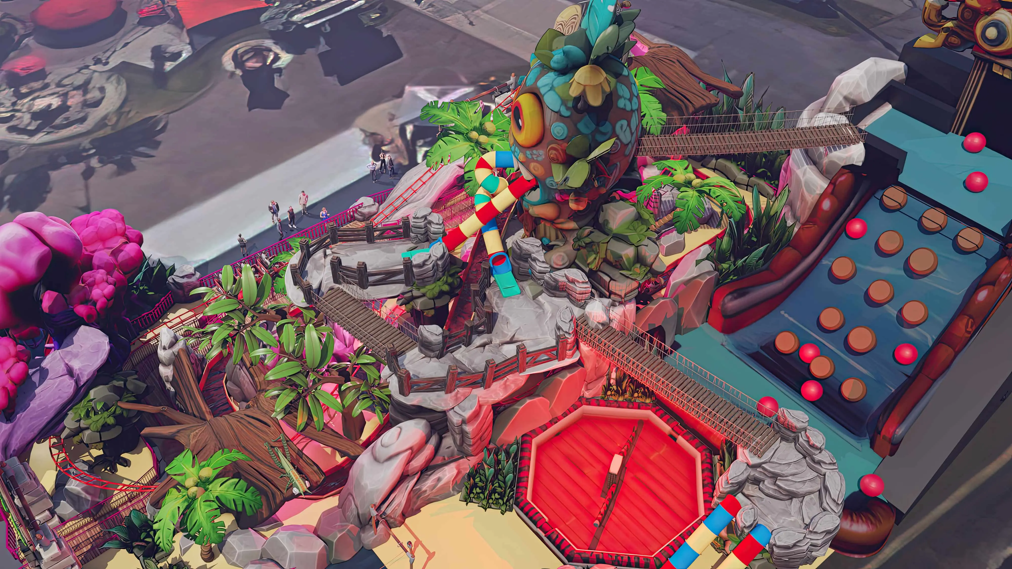 Amusement park design