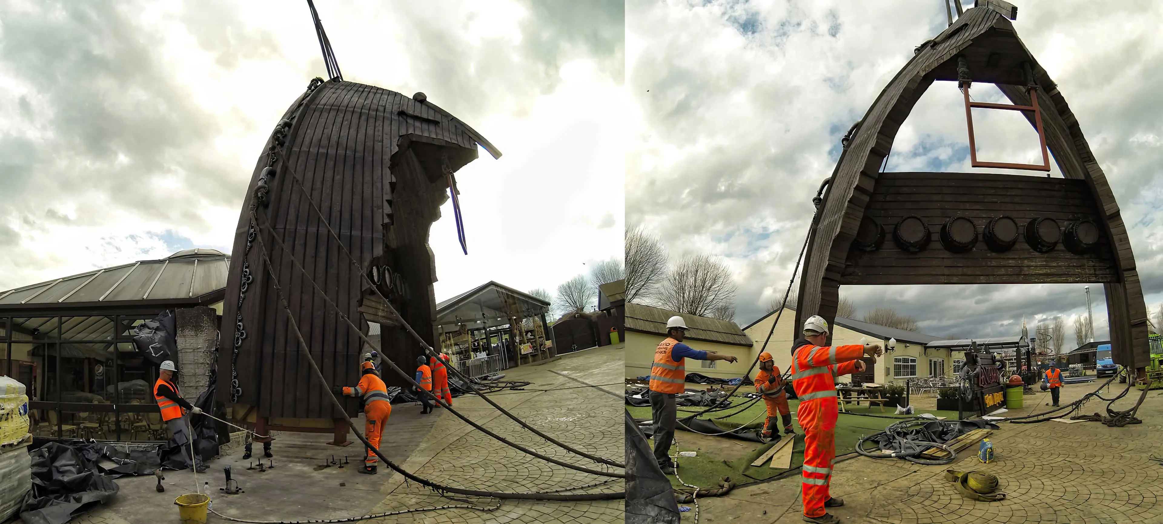 theme park construction park theming