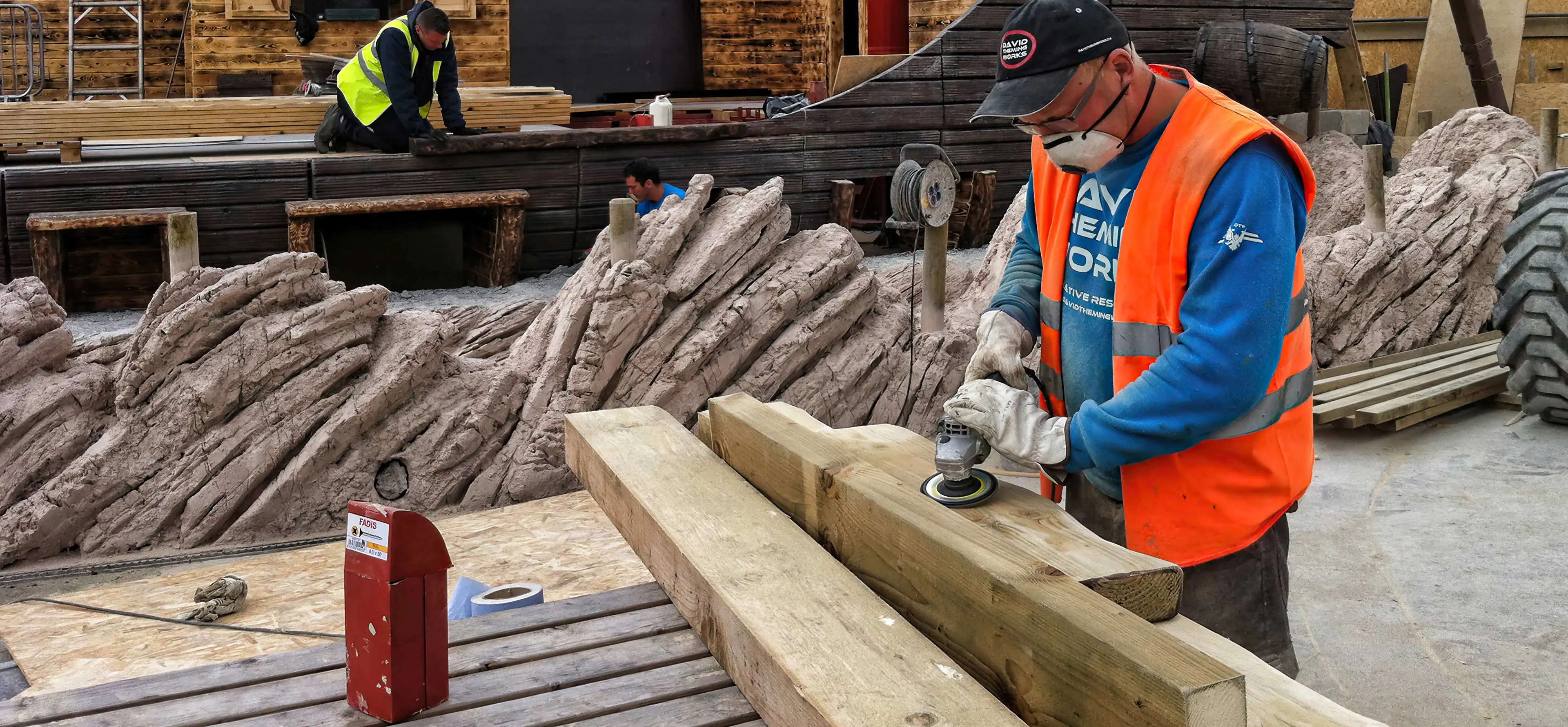 theme park construction design and build, themed attractions