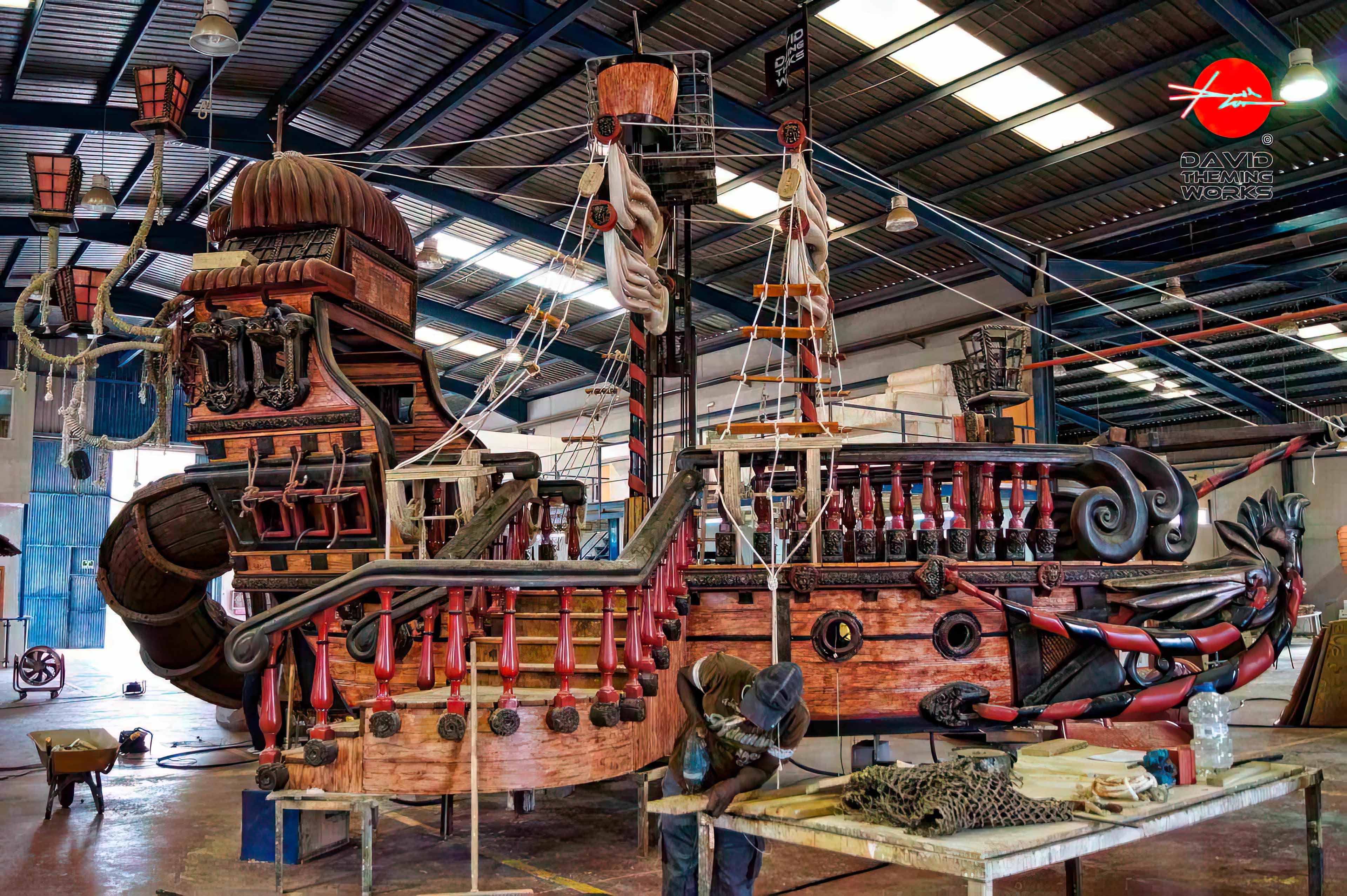 themed environments creative craftsmanship, visual design integration