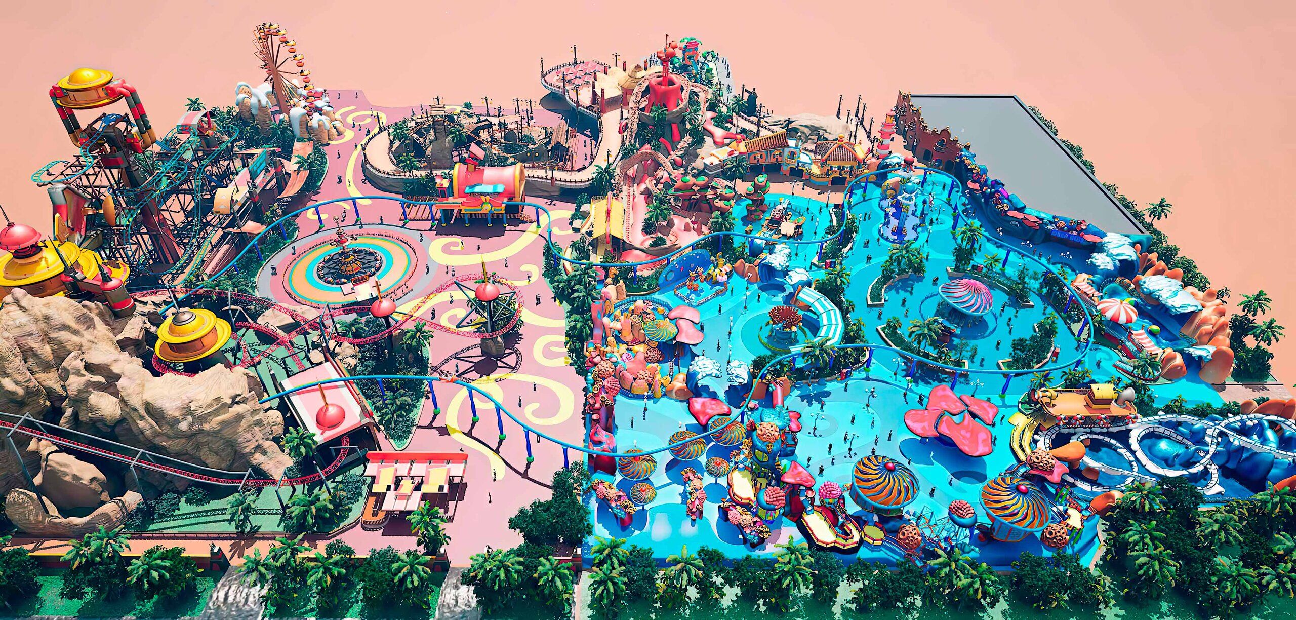 DISEÑO DE PARQUES TEMÁTICOS DISEÑO DE PARQUES de atracciones