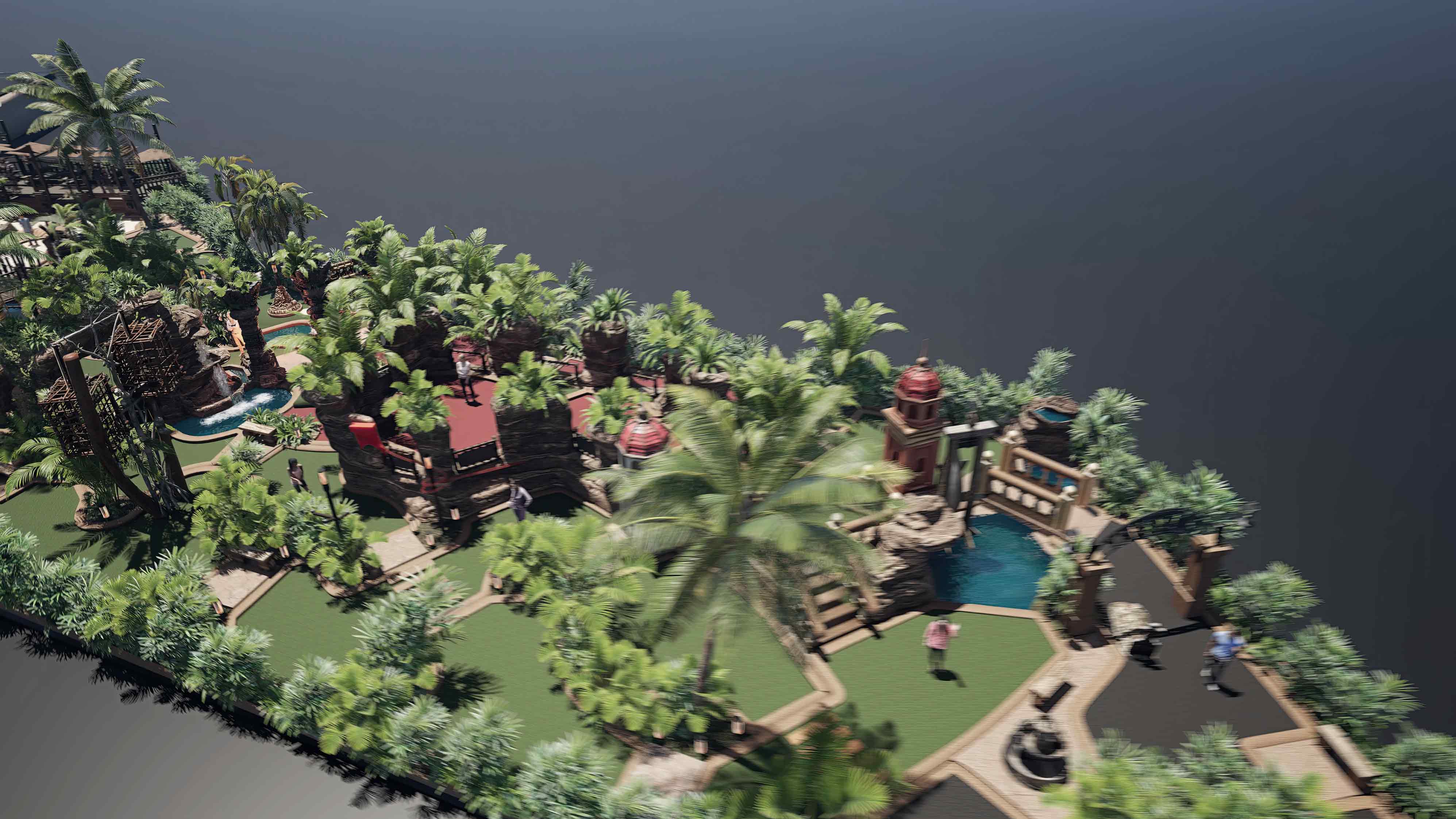 diseño de parques de minigolf construcción de parques de minigolf