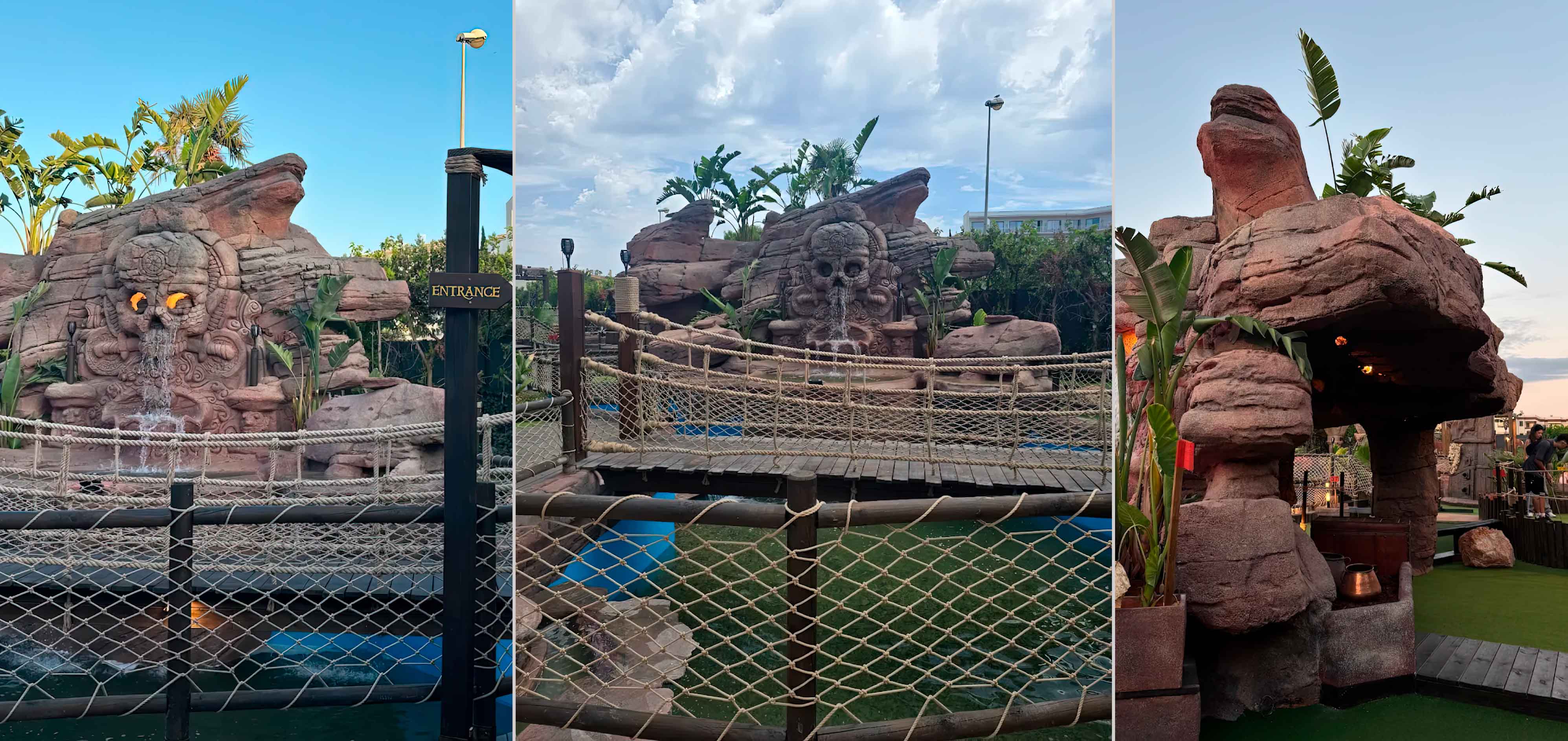 minigolf temático interior y exterior diseño de minigolf aventura