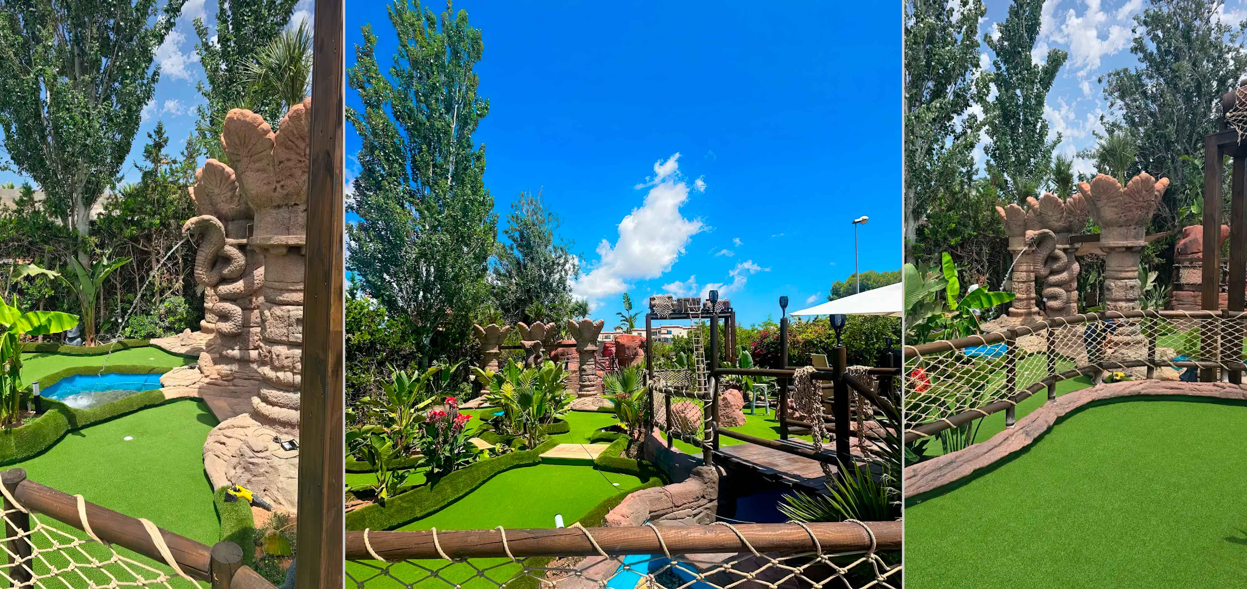 minigolf temático interior y exterior empresa de diseño de minigolf temático