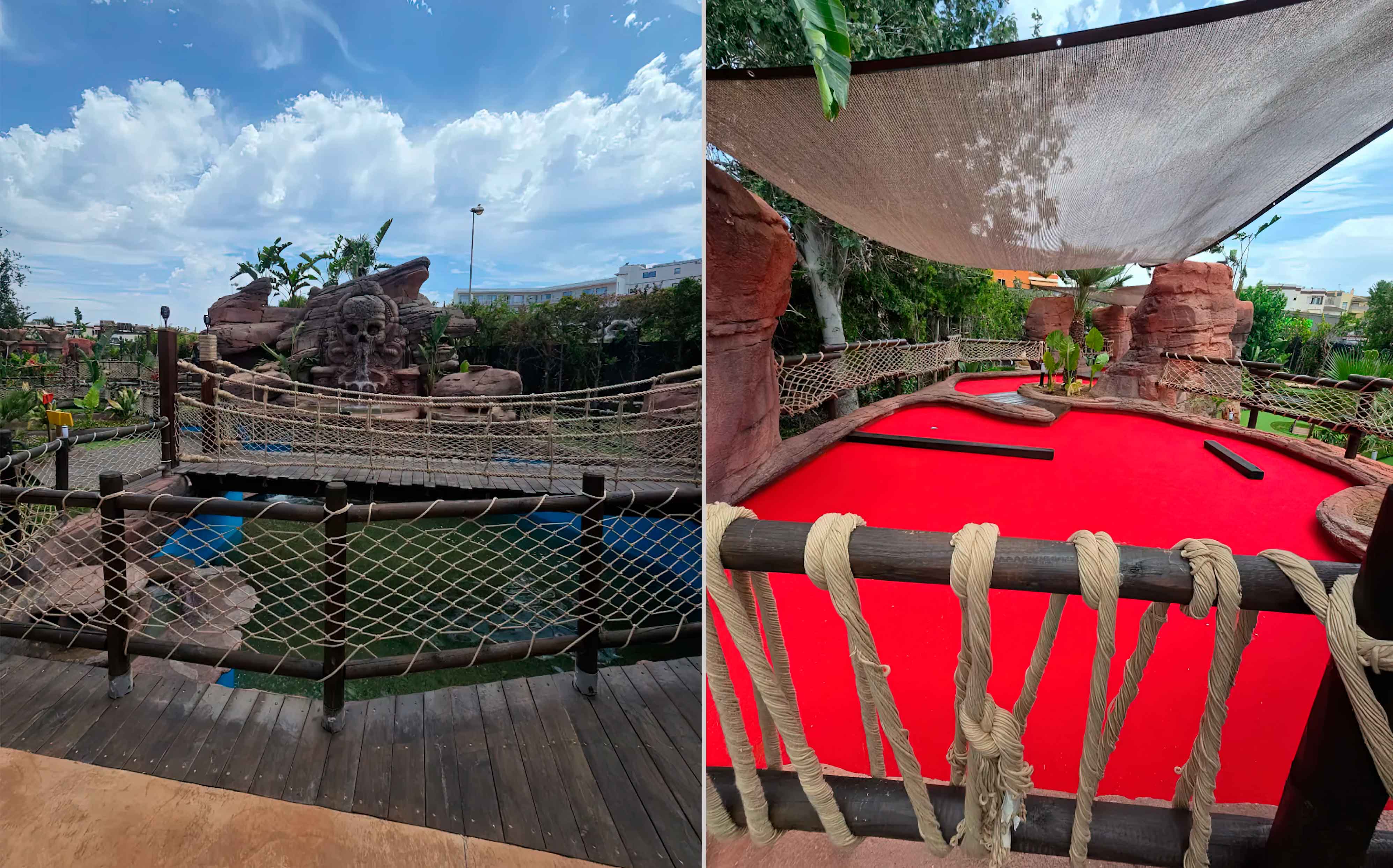 construcción de parques de minigolf minigolf temático interior y exterior