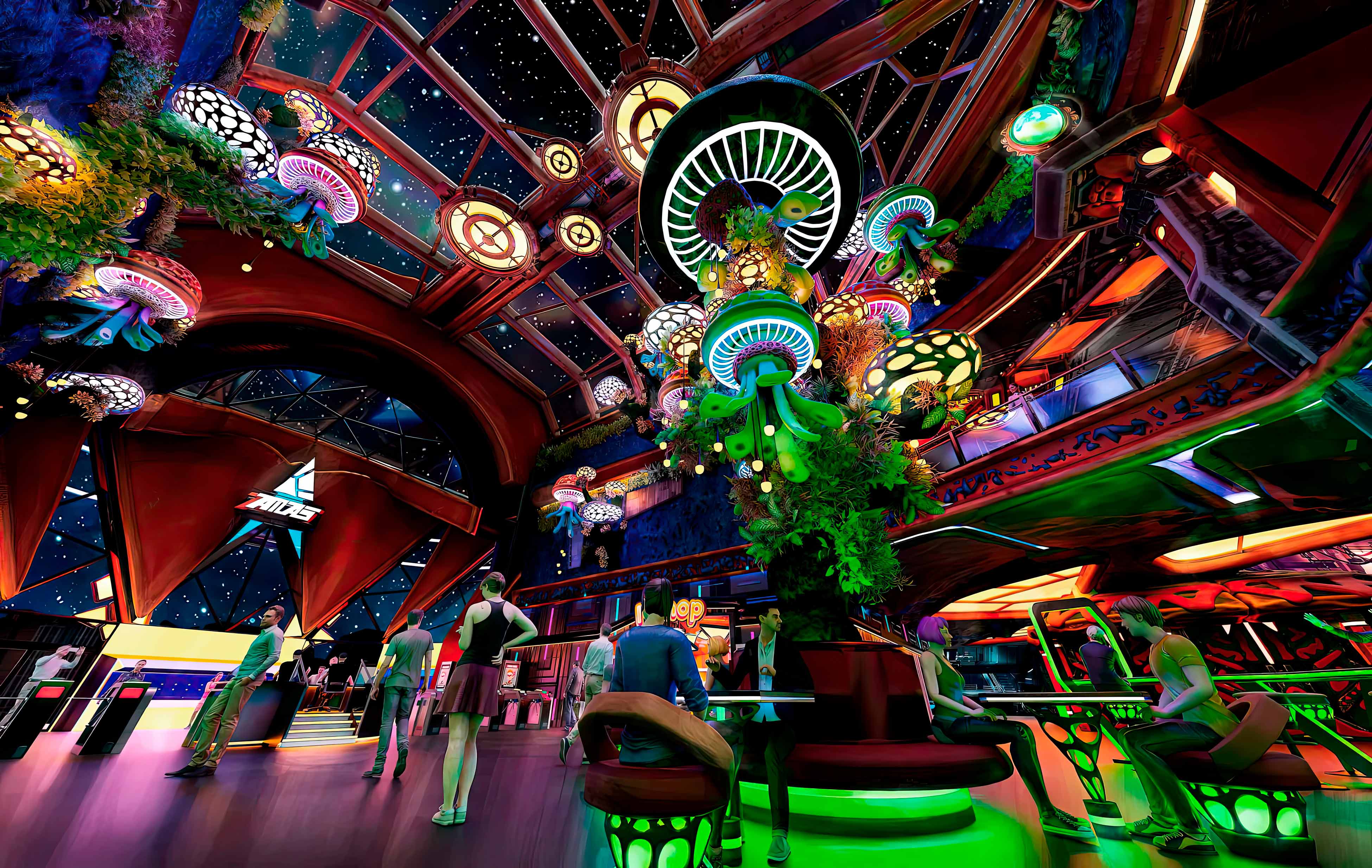 diseño de parques temáticos infantiles de interior construcción de parques infantiles temáticos indoor