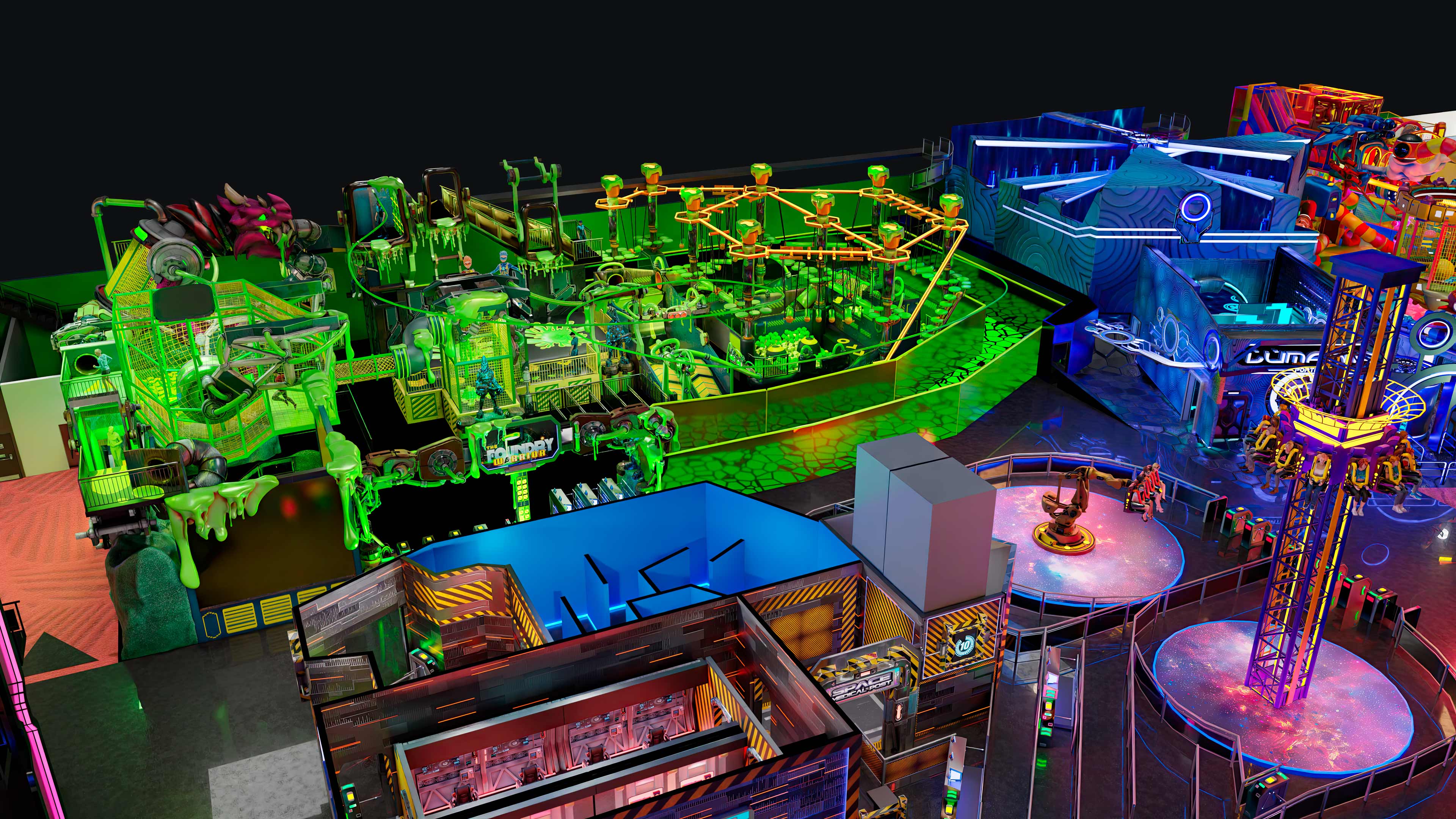 cómo diseñar un parque infantil temático bajo techo construcción de parques temáticos de interior para centros comerciales