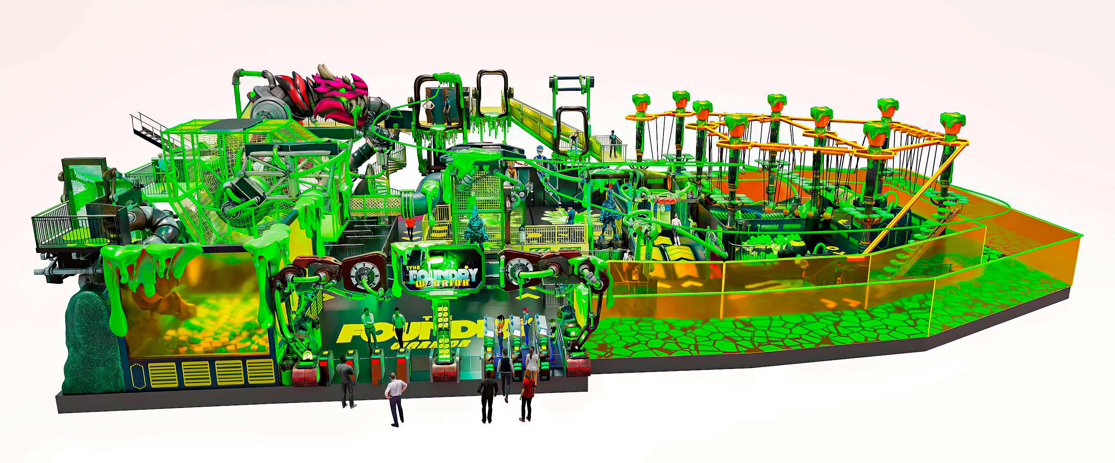 contratar diseño de parque infantil interior presupuesto para parque temático infantil cubierto