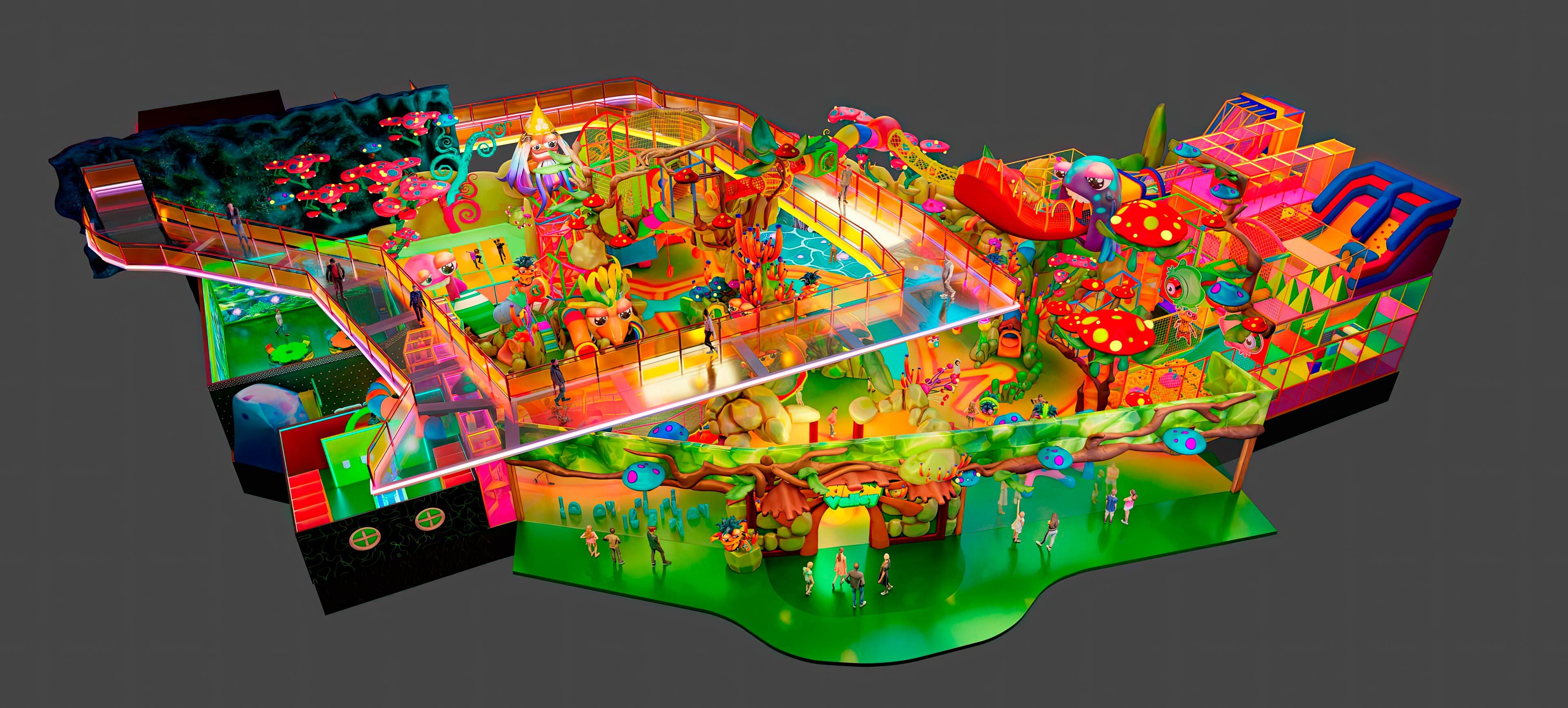 diseño de parques temáticos infantiles de exterior construcción de parques infantiles temáticos al aire libre