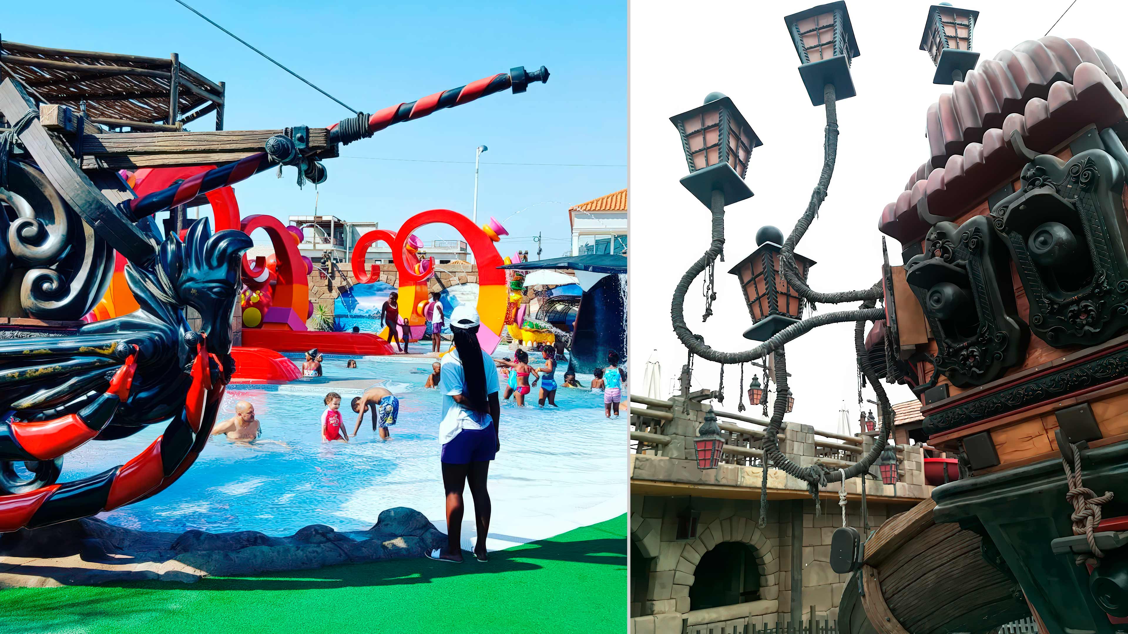 cómo construir una piscina temática de piratas piscinas estilo barco pirata