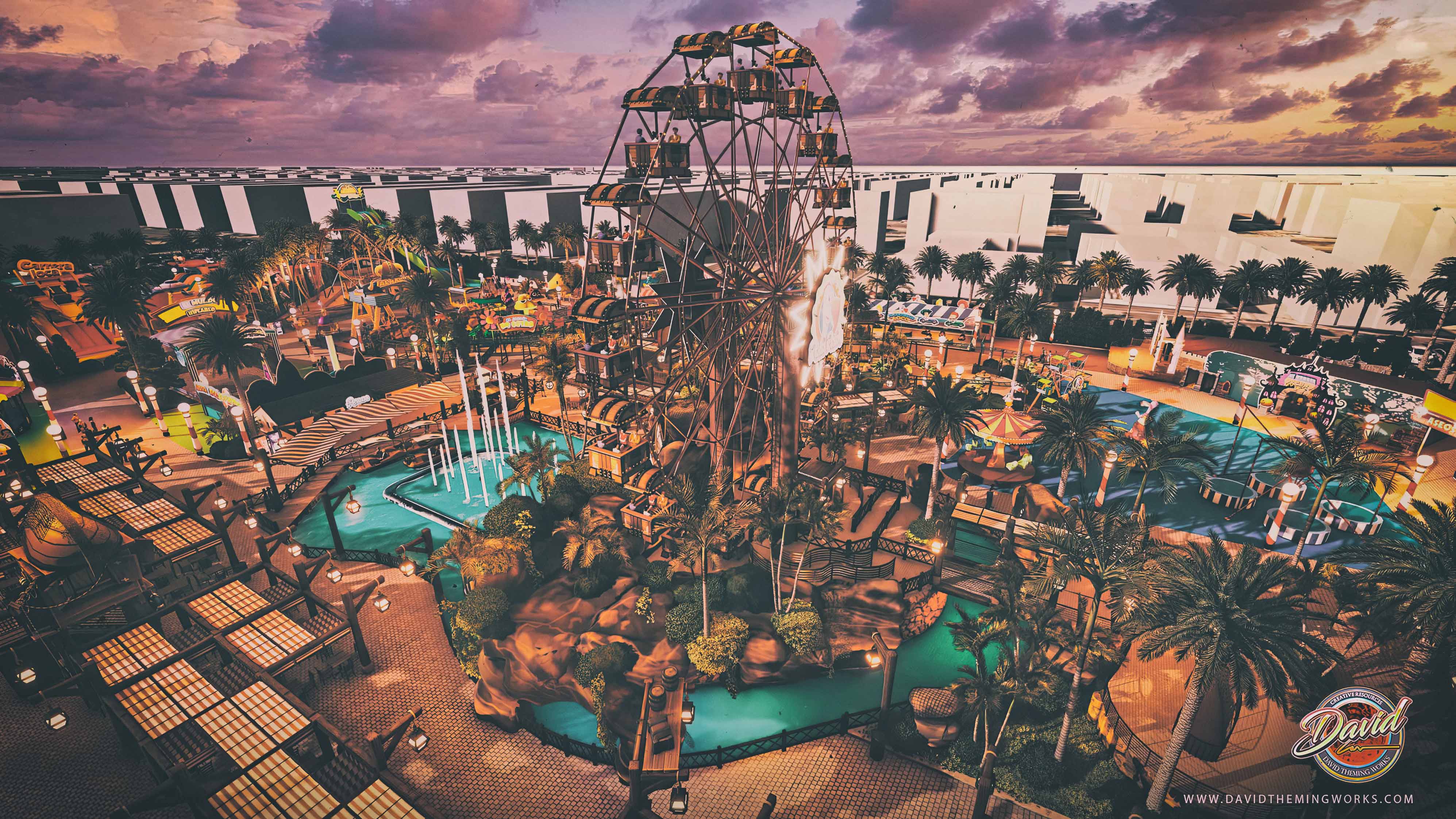 diseño creativo de parques de atracciones cómo diseñar un parque temático exitoso