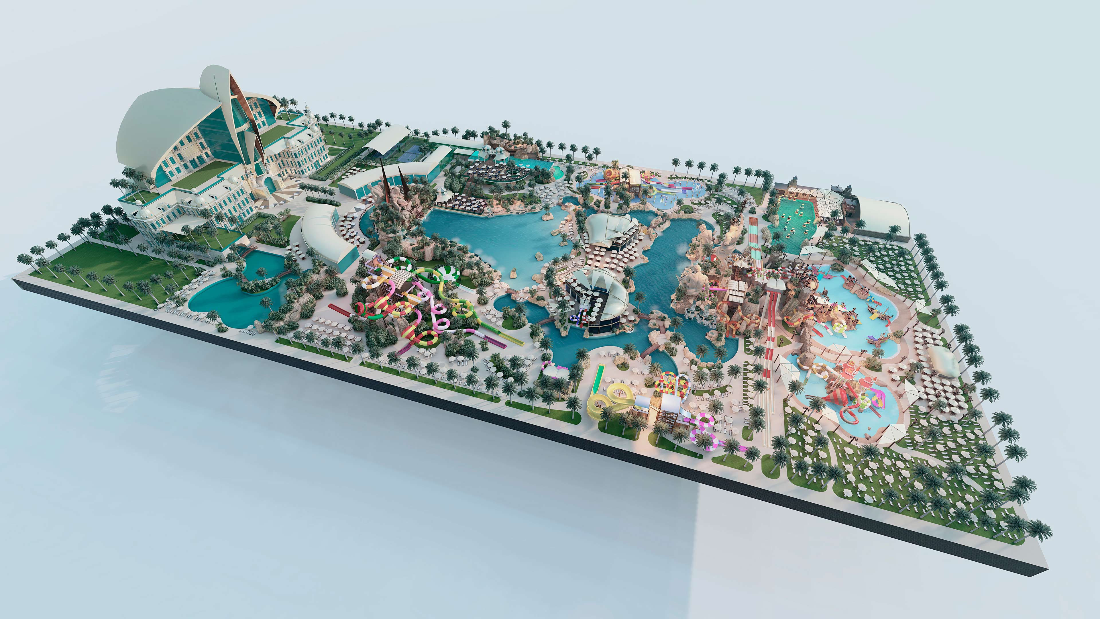 diseño de parques acuáticos cómo diseñar un parque acuático moderno